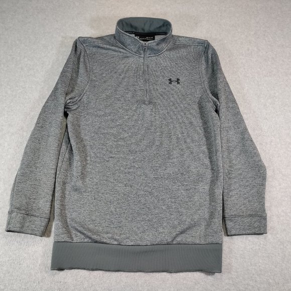 Under Armour Other - Under Armour Golf Sweatshirt Cold Gear 1/4 Zip Pullover Mens Medium Loose Fit